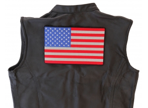 American Flag Large Reflective Patch | Embroidered Patches