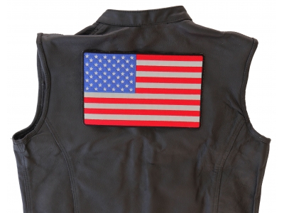 American Flag Large Reflective Patch | Embroidered Patches