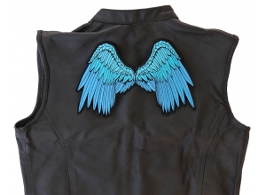 Beautiful Blue Angel Wings Patch | Embroidered Patches