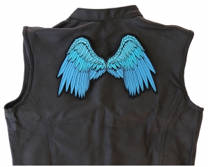 Beautiful Blue Angel Wings Patch | Embroidered Patches