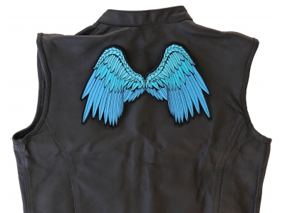 Beautiful Blue Angel Wings Patch | Embroidered Patches