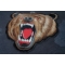 Bear Patch Large | Embroidered Patches Bear Patch diagonal view
