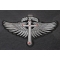 God Speed Cross and Wings Patch diagonal view