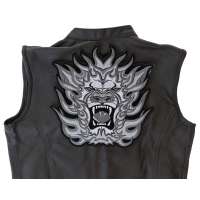 Tribal Lion Large Patch | Embroidered Patches Tribal Lion Large Patch | Embroidered Patches