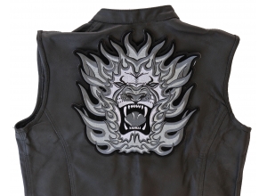 Tribal Lion Large Patch | Embroidered Patches