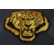 Large Orange Tiger Back Patch | Embroidered Patches Tiger Patch diagonal view