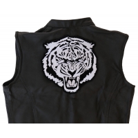 Large White Baron Tiger Patch | Embroidered Patches Large White Baron Tiger Patch | Embroidered Patches