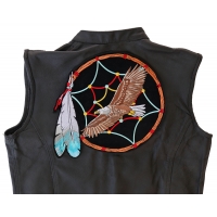 Large Dreamcatcher Eagle Jacket Back Patch | Embroidered Biker Patches