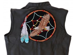 Large Dreamcatcher Eagle Jacket Back Patch | Embroidered Biker Patches