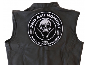 2nd Amendment Skull 1789 Large Patch | US Military Veteran Patches