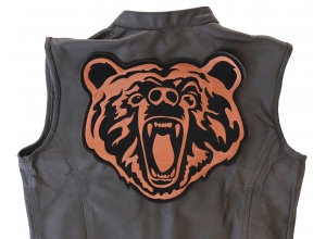 Large Brown Bear Patch | Embroidered Patches
