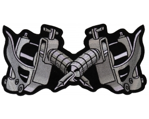 Large Tattoo Guns Patch