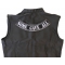  shown on leather vest