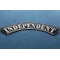 Independent Large Top Rocker Patch Independent Patch diagonal view