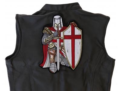 Crusader Knight Large Patch | Embroidered Patches