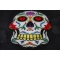 Sugar Skull Large Back Patch Sugar Skull Patch diagonal view