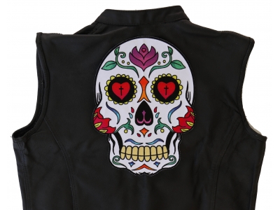 Sugar Skull Large Back Patch