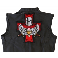 Templar Holy Grail Large Christian Back Patch