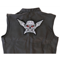 Robotic Skull Large Back Patch