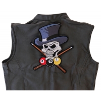 Pool Shark Skull Large Patch