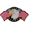 American Flag Eagle Patch