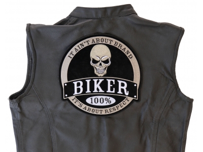100 Percent Biker Large Back Patch