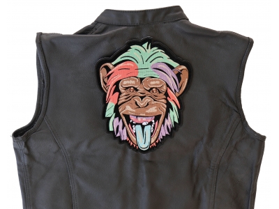 Party Animal - Color Monkey Large Back Patch