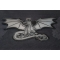 Dragon Skulls Patch diagonal view