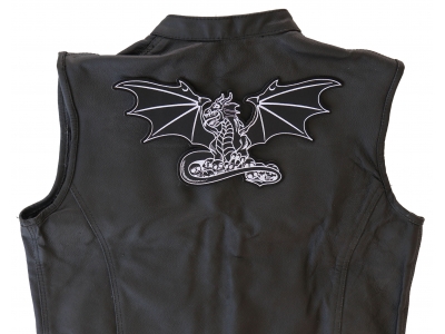 Large Dragon Patch with Skulls