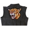 Cougar Large Back Patch Cougar Patch, Large Animal Patches for Jackets shown on leather vest