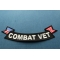 Combat Vet Patch diagonal view