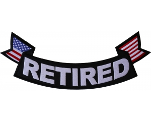 Retired Extra Large Rocker Patch
