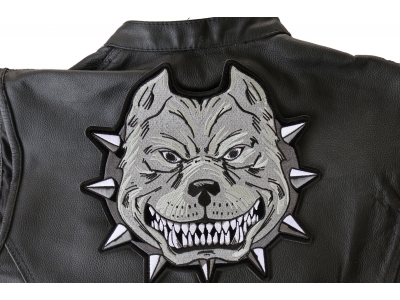 Gray Pitbull Patch