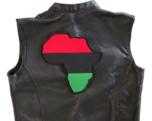 Large African Map Back Patch