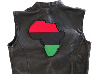 Large African Map Back Patch