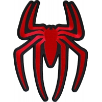 Red Spider Large Back Patch