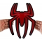 Red Spider Large Back Patch Red Spider Patch, Large Animal Patches for Jackets shown on hand for size comparison