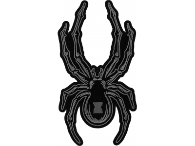 Large Iron on Spider Patch
