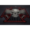 Maltese Skull Patch diagonal view