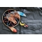 Horse in Dreamcatcher Patch, Large Ladies Back Patches for Jackets shown on leather vest
