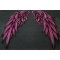 Pink Angel Wings Patch diagonal view