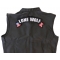 shown on leather vest