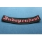 Independent Biker Lower Rocker Patch | Embroidered Patches Independent  Patch diagonal view