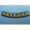 Veteran Lower Rocker Patch | US Military Veteran Patches Veteran Patch diagonal view