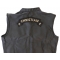 Christian Patch, Large Rocker Patches shown on leather vest