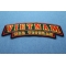 Vietnam War Veteran Rocker Large | US Military Vietnam Veteran Patches Vietnam War Veteran Patch diagonal view