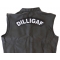Dilligaf Rocker Patch, Large Back Patches shown on leather vest