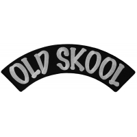Old Skool Large Rocker Patch | Embroidered Patches
