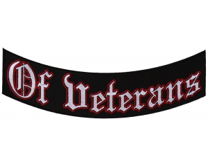 Of Veterans Lower Rocker Patch | US Military Veteran Patches