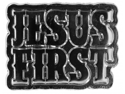 Jesus First Christian Pin